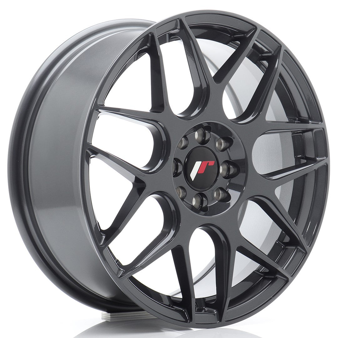 JR Wheels JR18 17x7 ET40 4x108 Hyper Gray