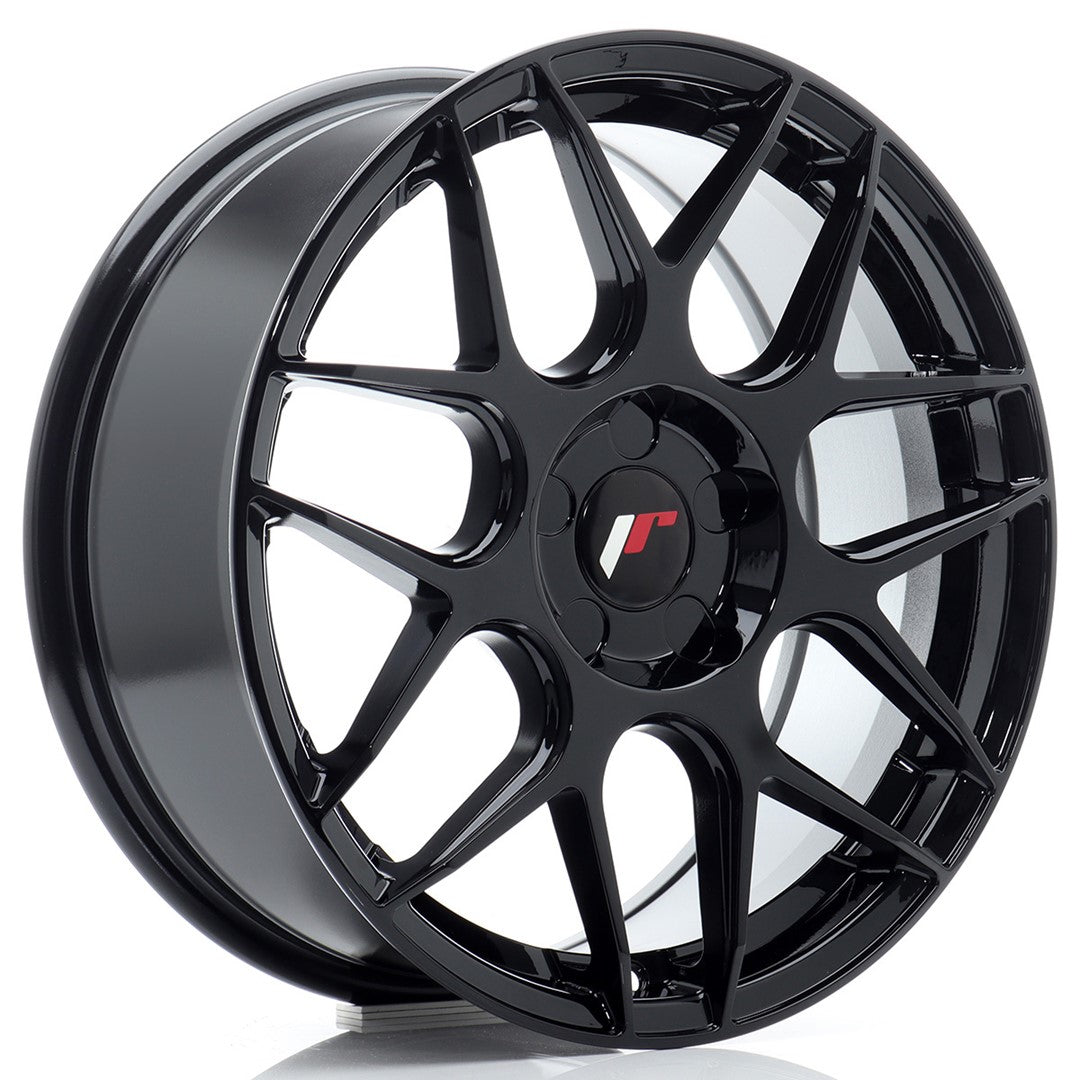 JR Wheels JR18 17x7 ET20-40 5x100 Gloss Black