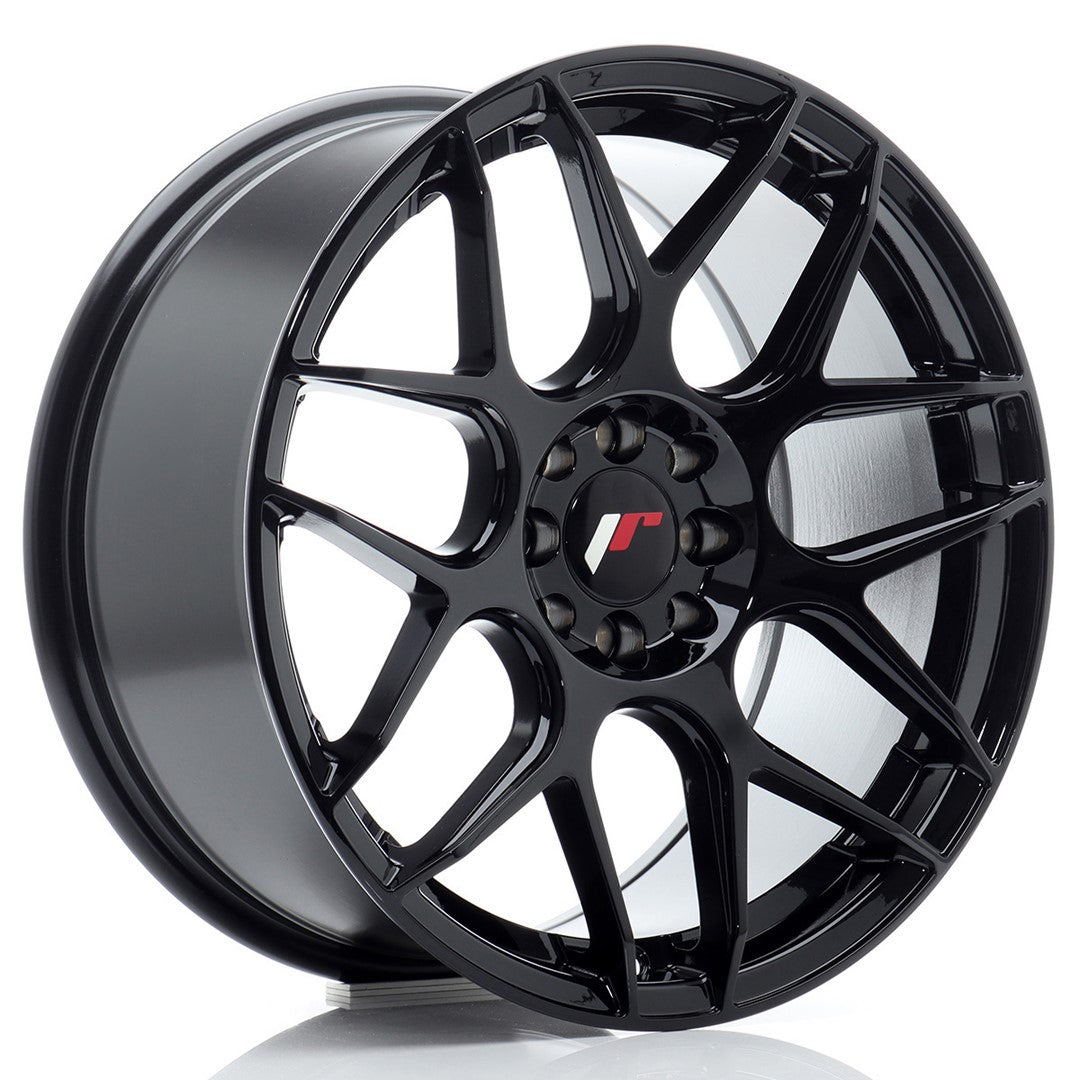 JR Wheels JR18 17x8 ET35 5x114.3 Gloss Black