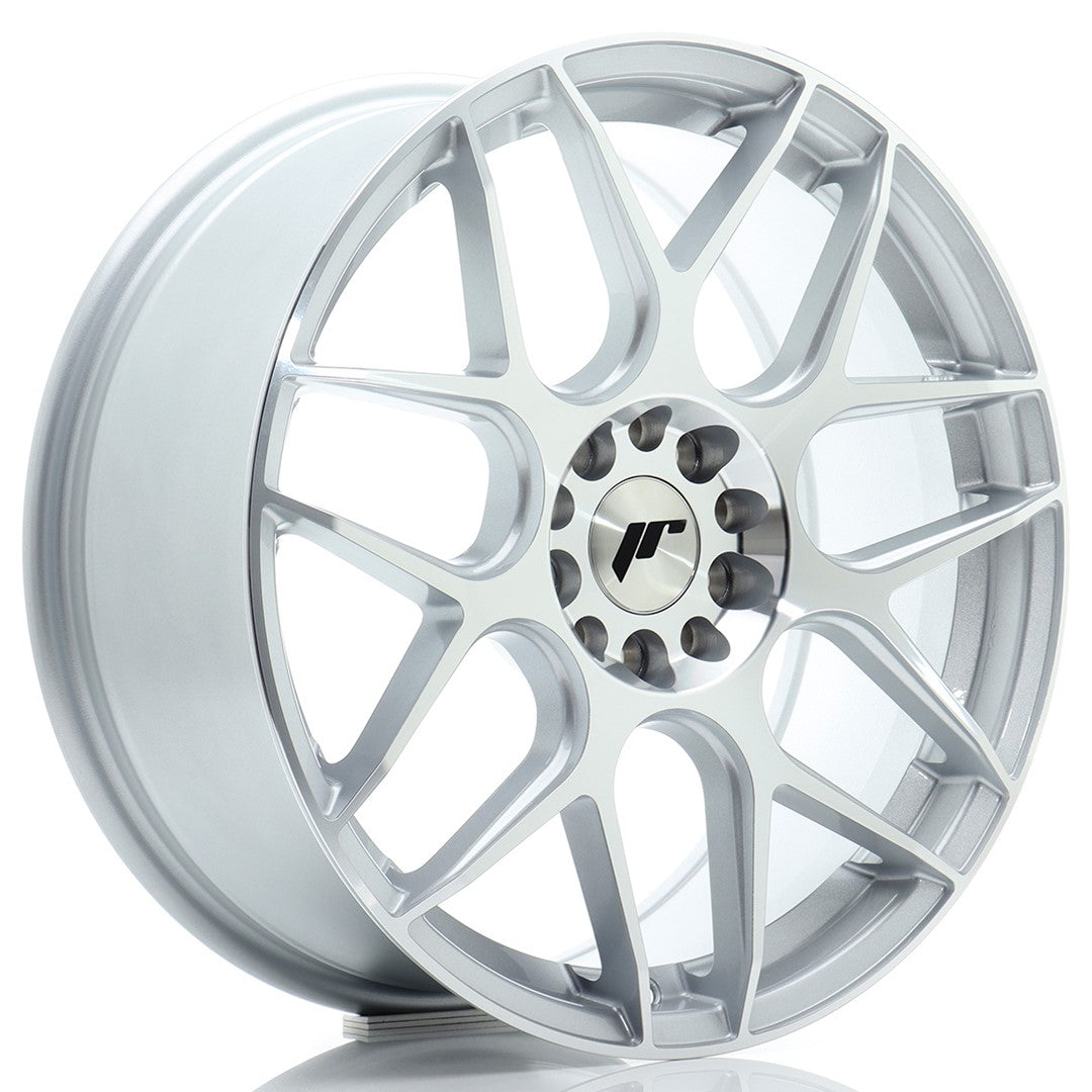 JR Wheels JR18 18x7,5 ET35 5x100 Silver Machined Face
