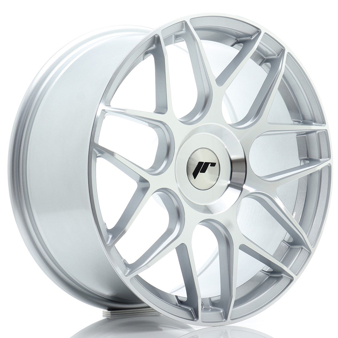 JR Wheels JR18 18x8,5 ET20-45 5x100 Silver Machined Face