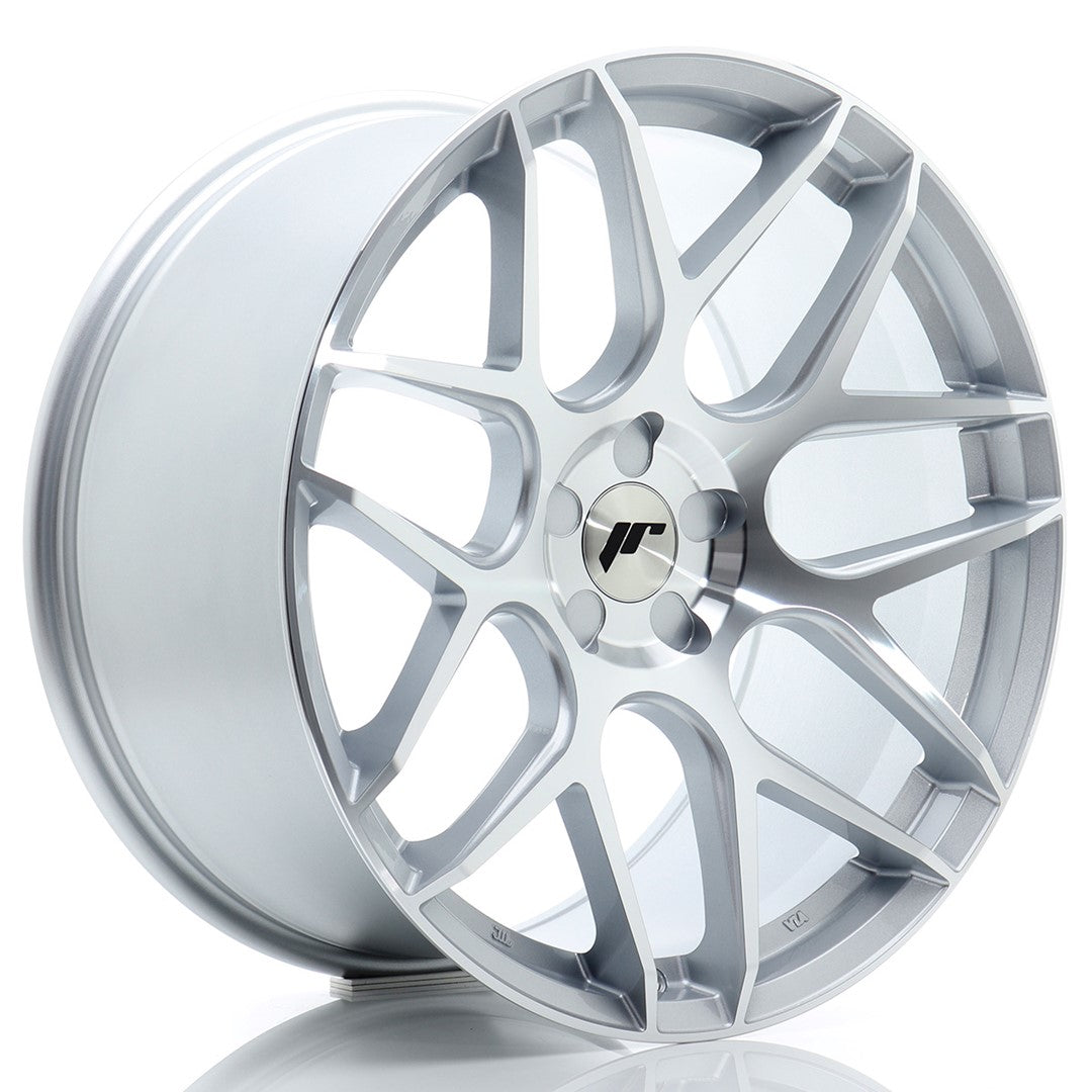 JR Wheels JR18 20x10 ET20-40 5x105 Silver Machined Face