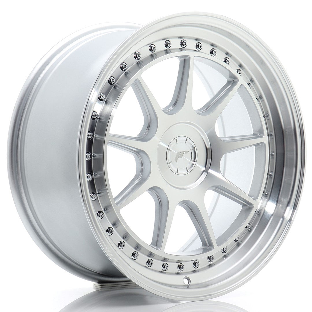 JR Wheels JR47 18x8,5 ET15-35 5x120 Silver Machined Face