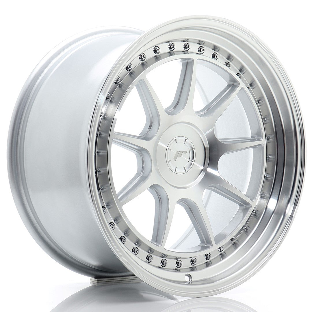 JR Wheels JR47 18x9,5 ET15-35 5x105 Silver Machined Face