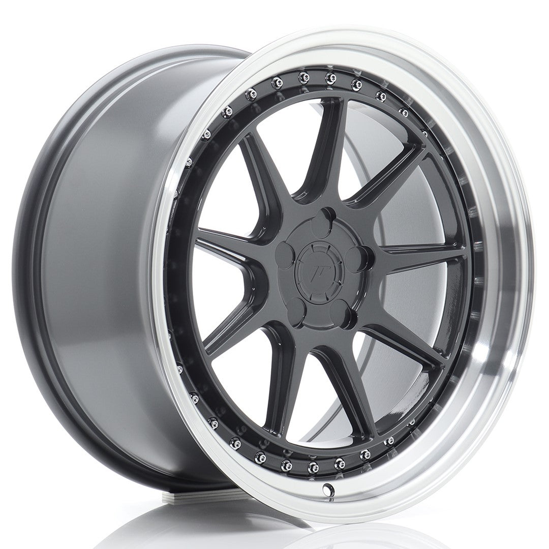 JR Wheels JR47 19x9,5 ET15-35 5x110 Hyper Gray w/ Machined Lip