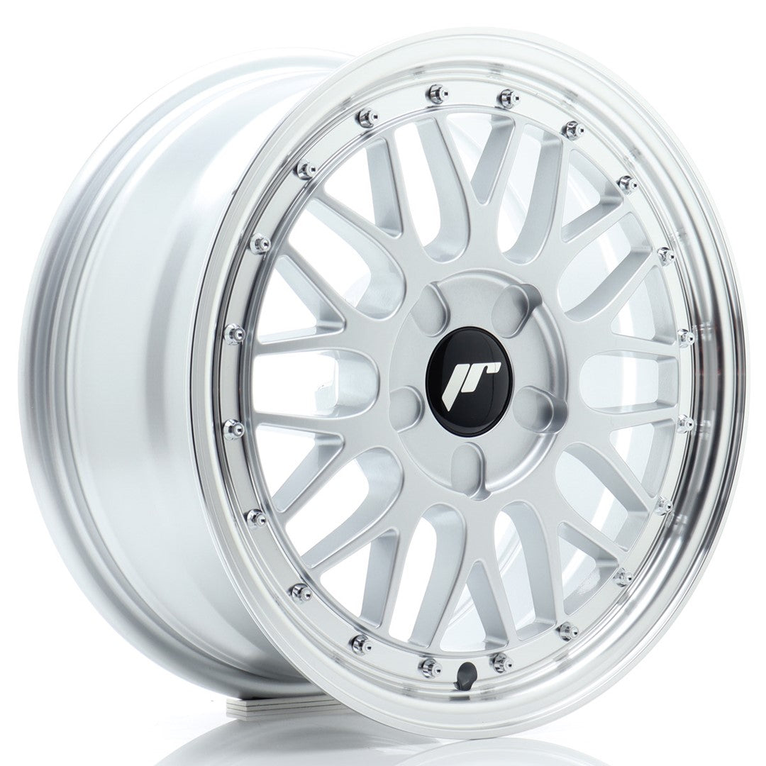 JR Wheels JR23 16x7 ET20-45 5x112 Hyper Silver w/ Machined Lip