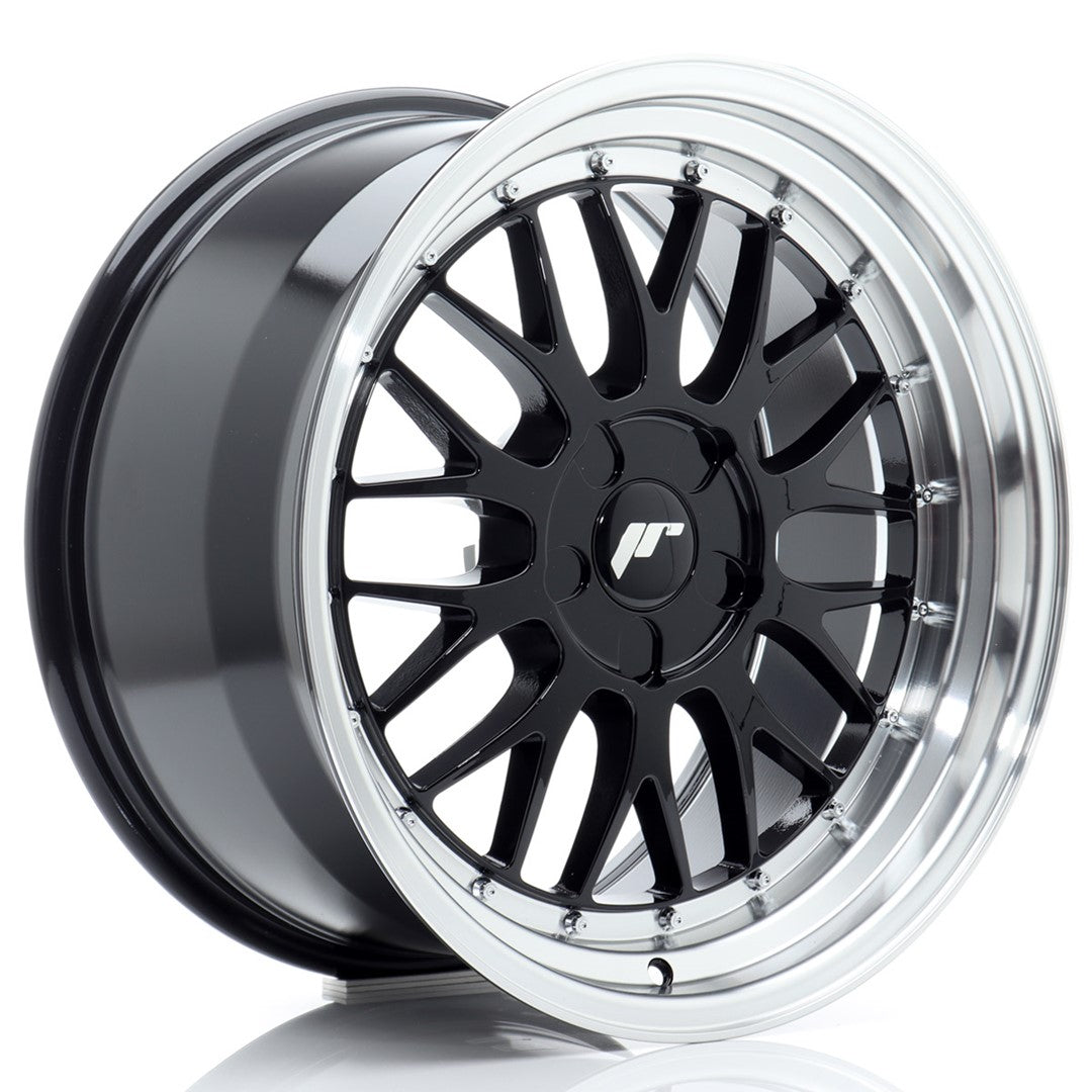 JR Wheels JR23 18x9,5 ET20-48 5x108 Gloss Black w/ Machined Lip