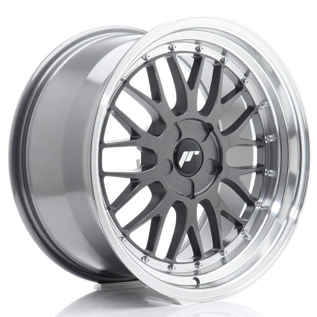 JR Wheels JR23 18x9,5 ET20-48 5x120 Hyper Gray w/ Machined Lip