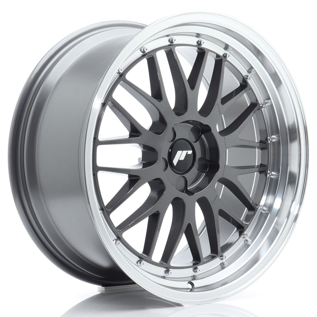 JR Wheels JR23 20x10 ET20-40 5x118 Hyper Gray w/ Machined Lip