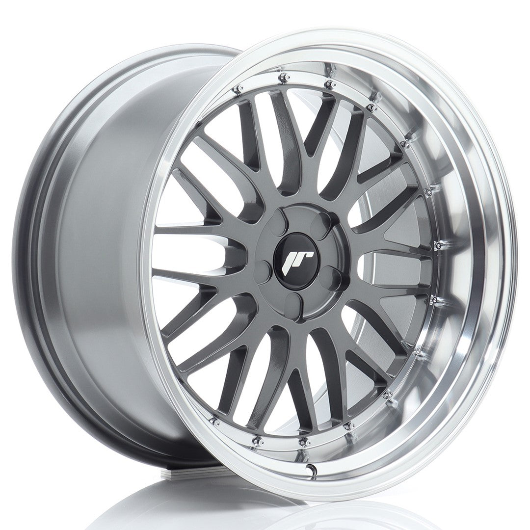 JR Wheels JR23 20x10,5 ET15-25 5x108 Hyper Gray w/ Machined Lip