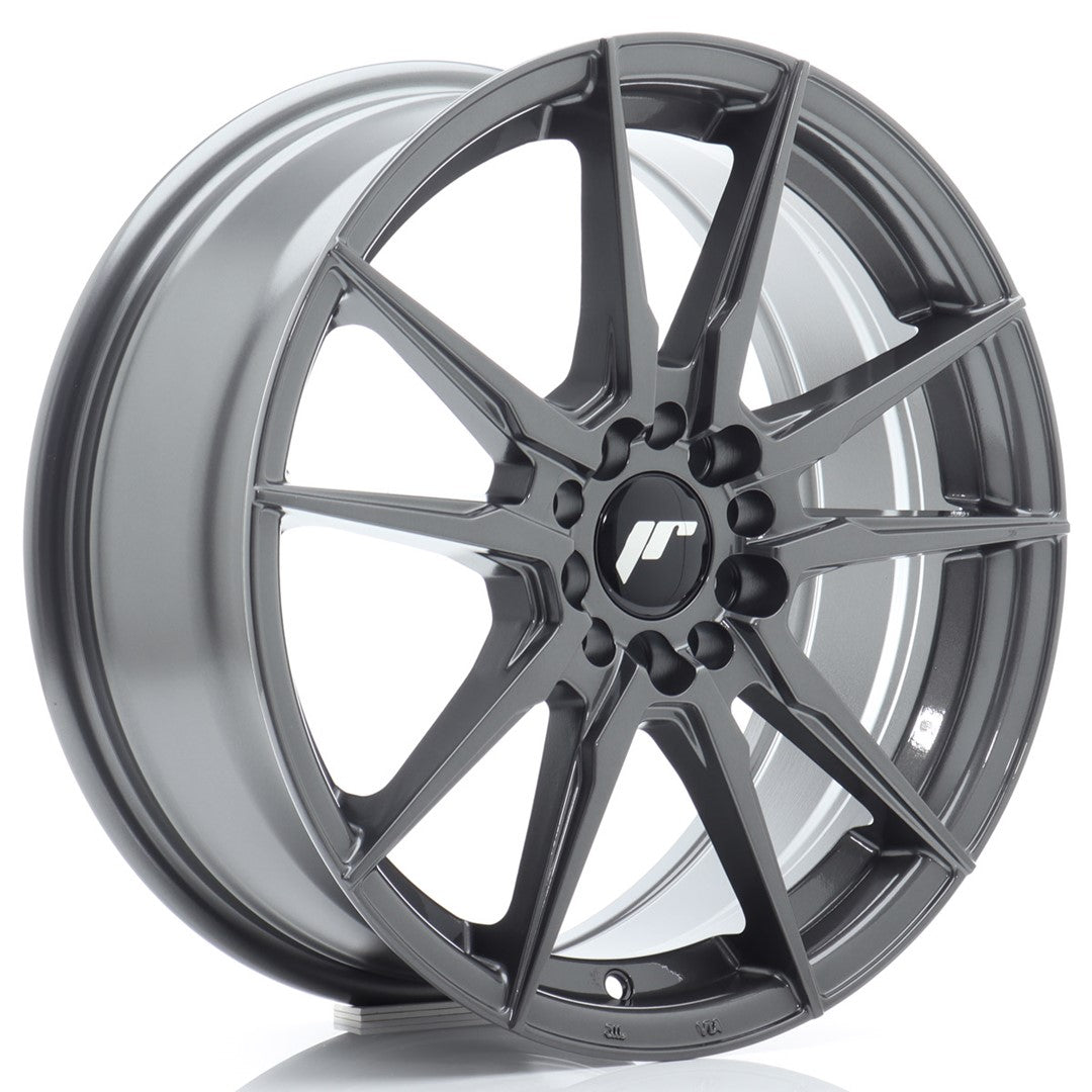 JR Wheels JR21 17x7 ET40 4x114.3 Hyper Gray