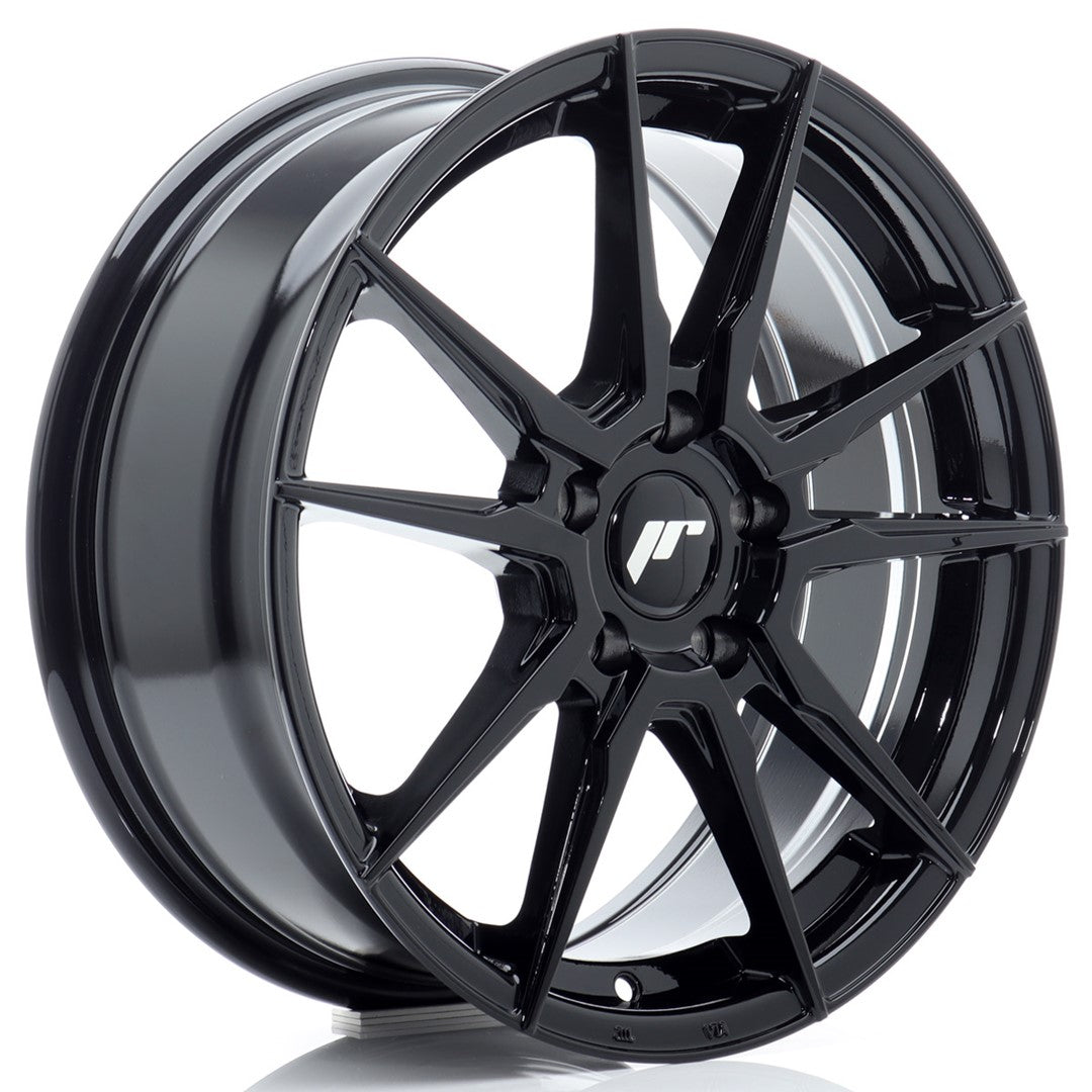 JR Wheels JR21 17x7 ET40 5x114.3 Gloss Black