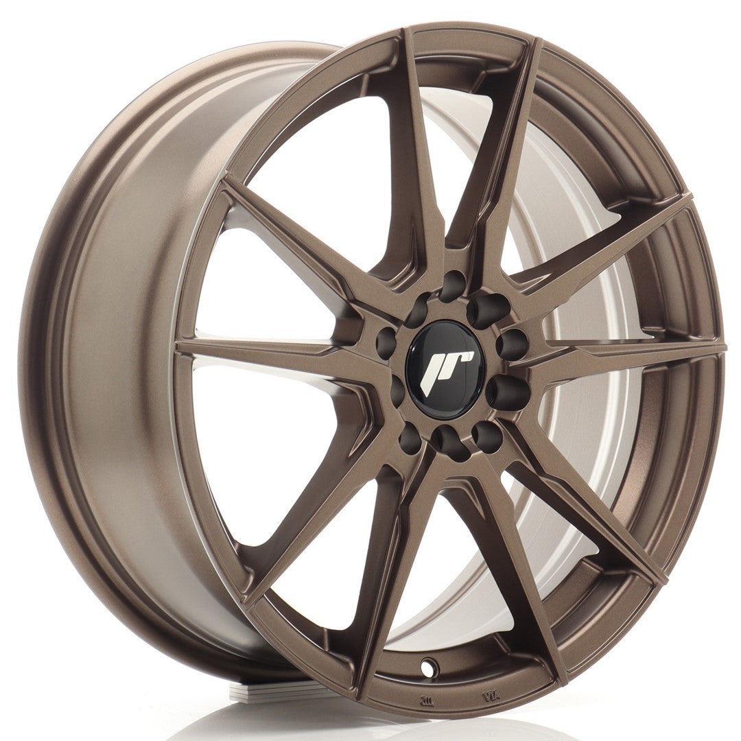 JR Wheels JR21 17x7 ET40 5x100 Matt Bronze