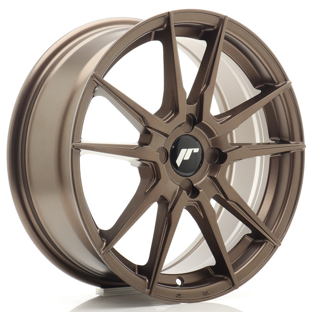 JR Wheels JR21 17x7 ET20-40 4x108 Matt Bronze