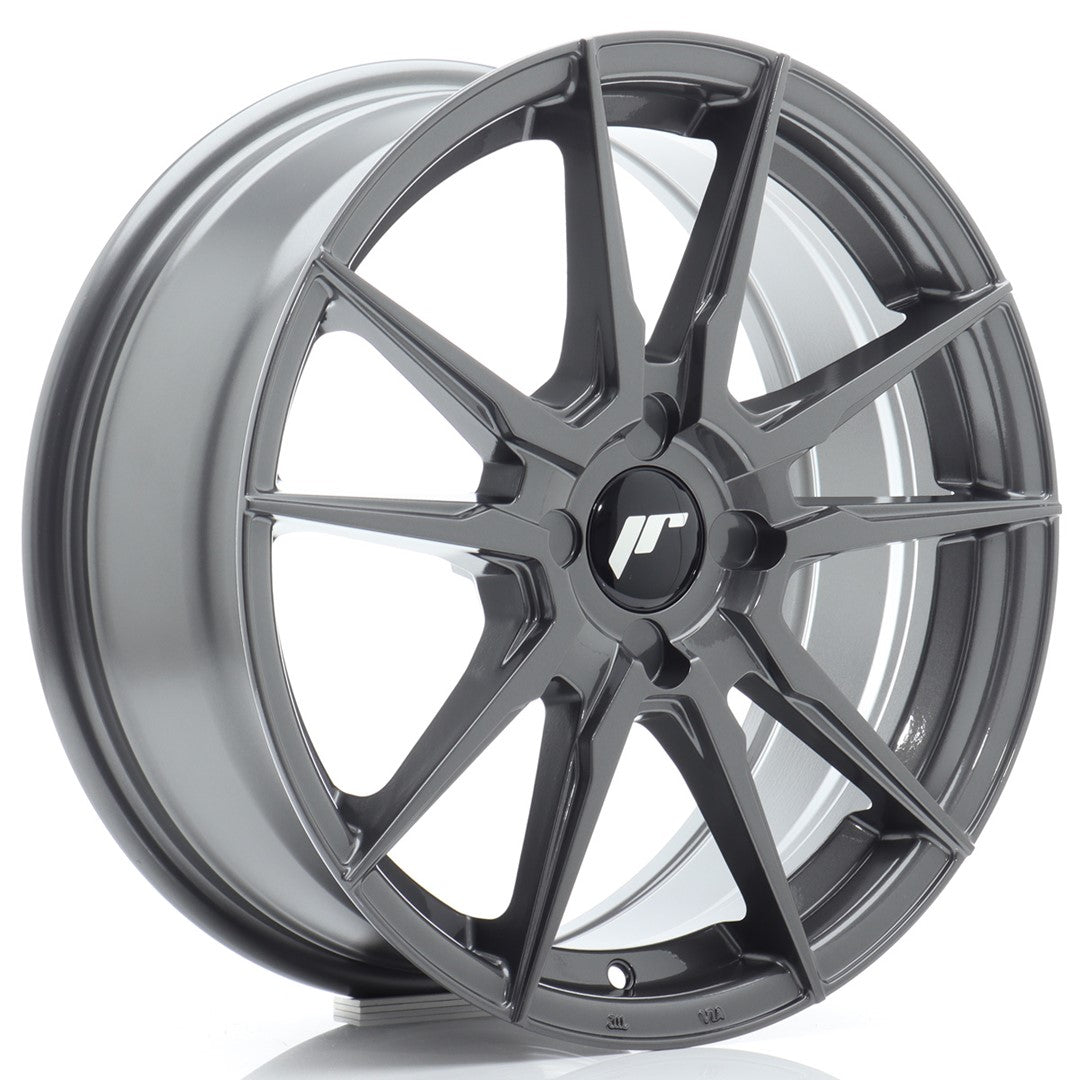 JR Wheels JR21 17x7 ET20-40 4x100 Hyper Gray