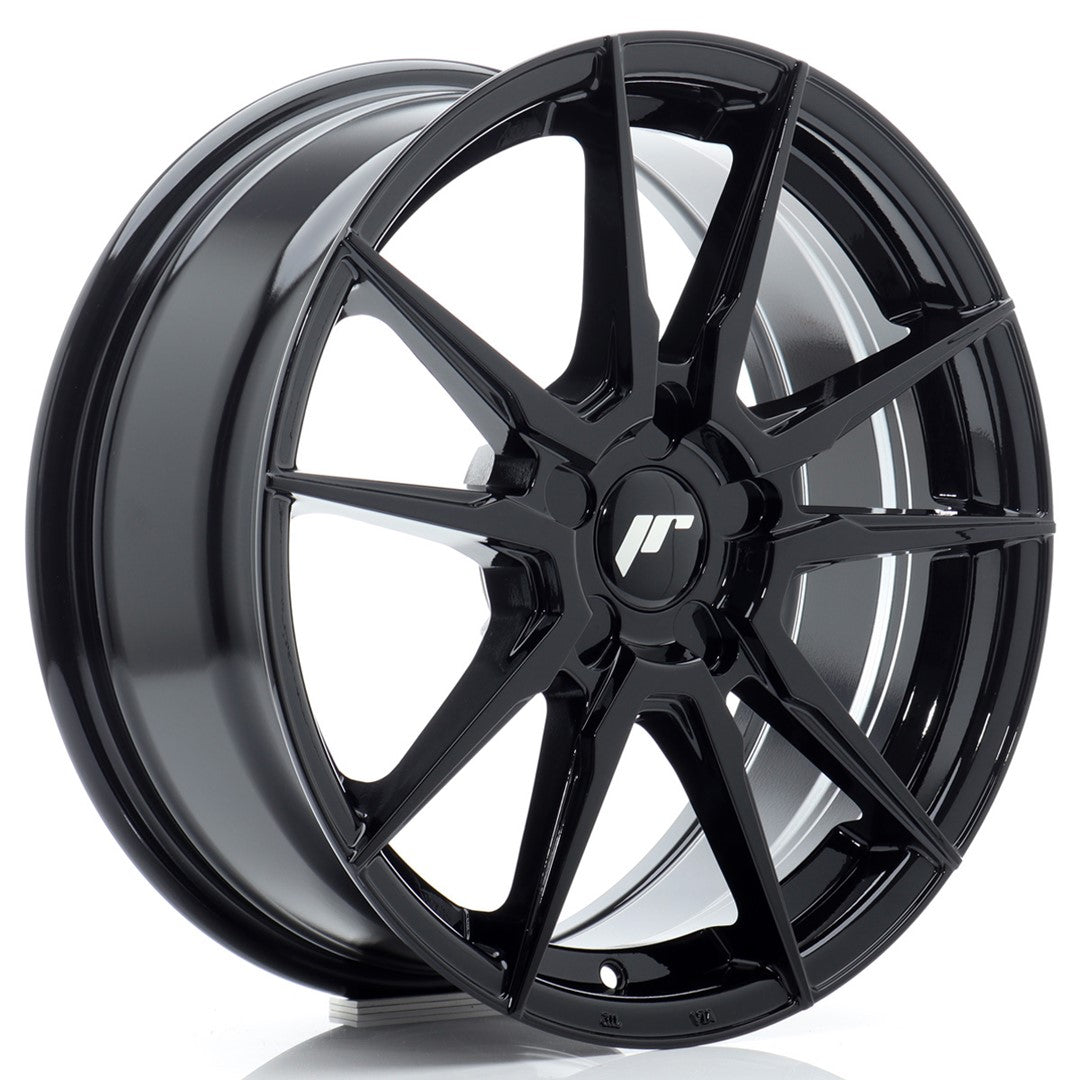 JR Wheels JR21 17x7 ET20-40 5x112 Gloss Black