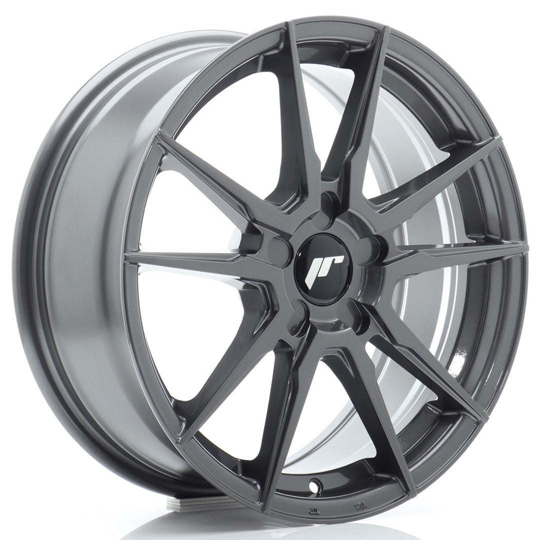 JR Wheels JR21 17x7 ET20-40 5x108 Hyper Gray