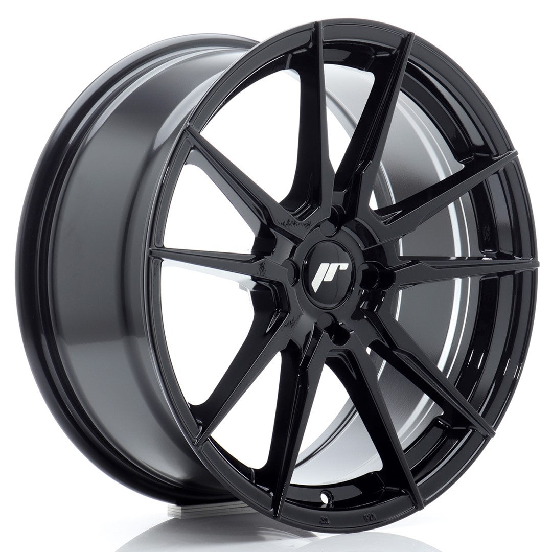 JR Wheels JR21 18x8 ET20-40 4x114.3 Gloss Black