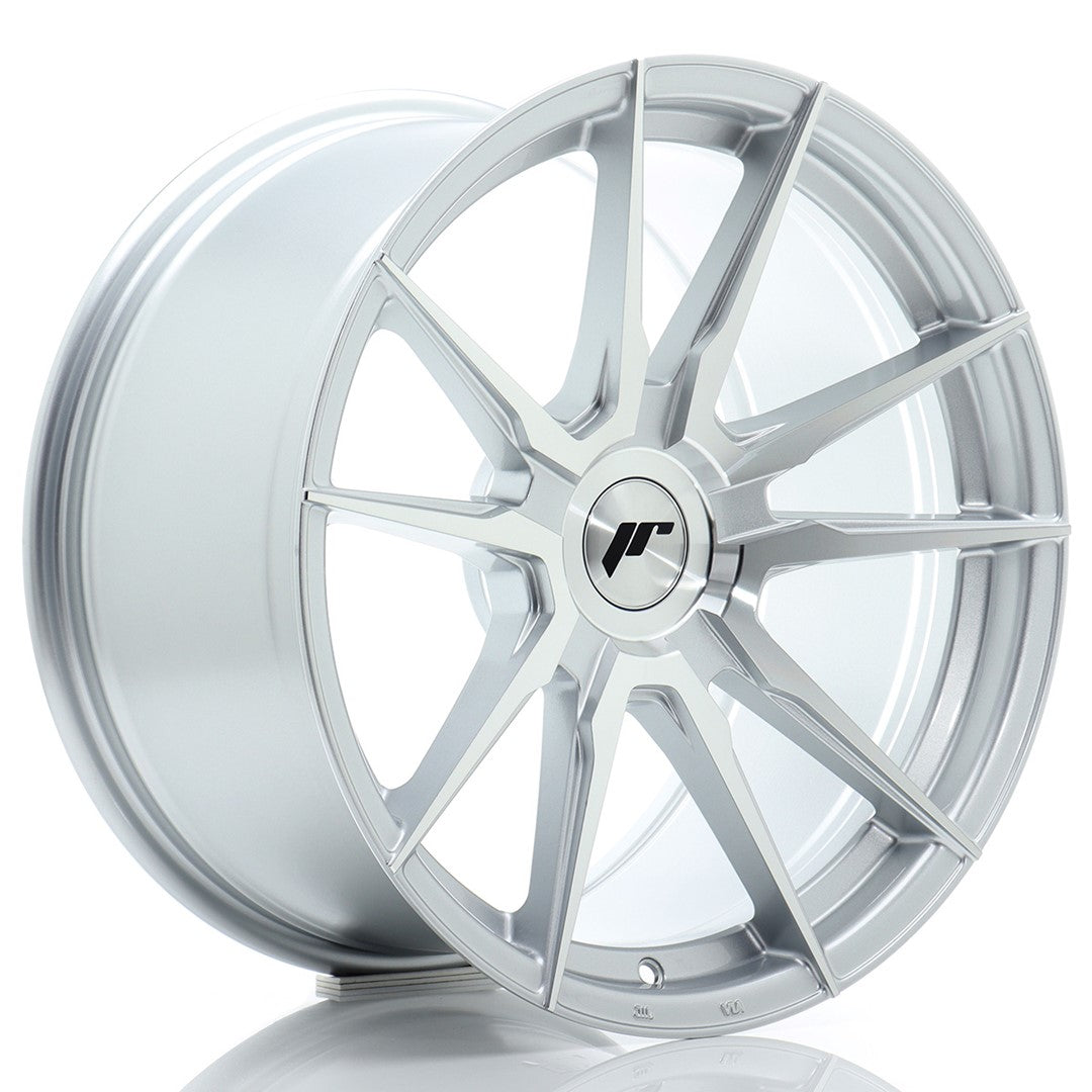 JR Wheels JR21 18x9,5 ET20-40 5x105 Silver Machined Face