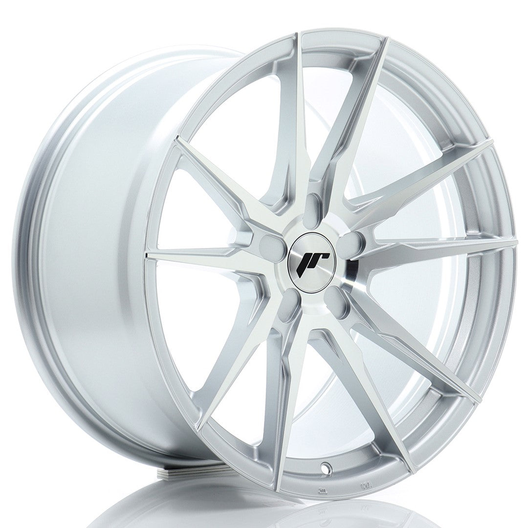 JR Wheels JR21 19x9 ET20-40 5x110 Silver Machined Face