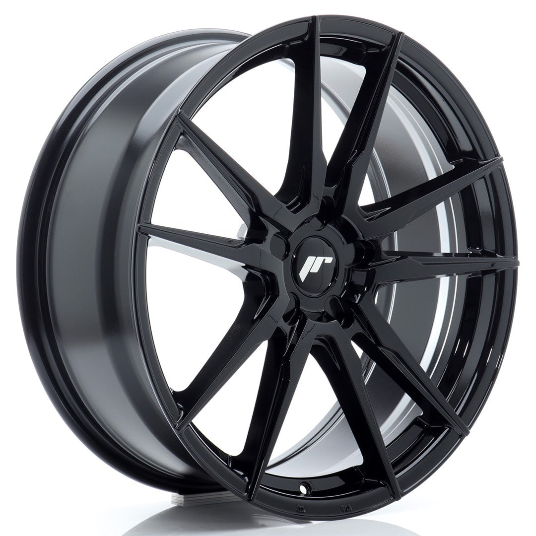 JR Wheels JR21 20x8 ET20-40 5x120.65 Gloss Black