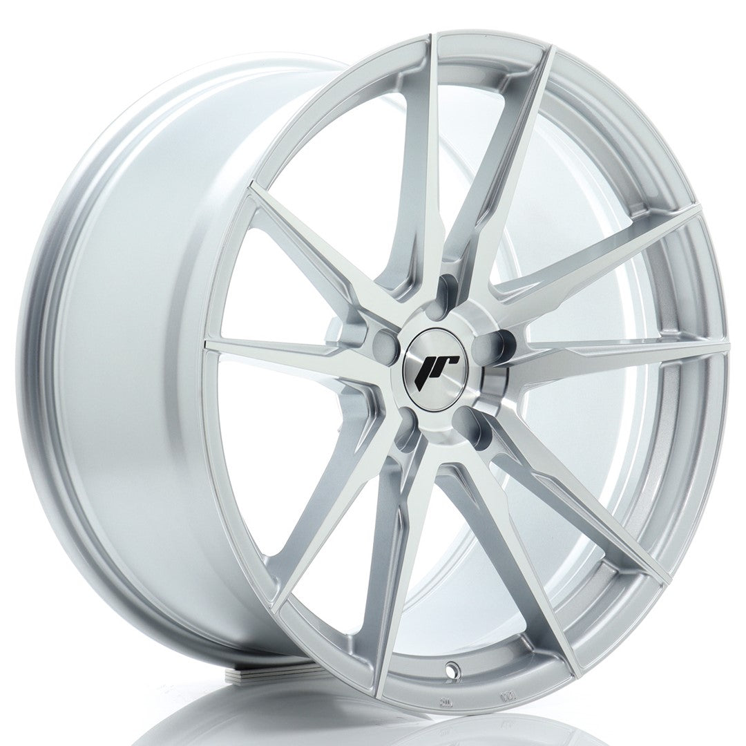 JR Wheels JR21 20x10 ET20-48 5x127 Silver Machined Face