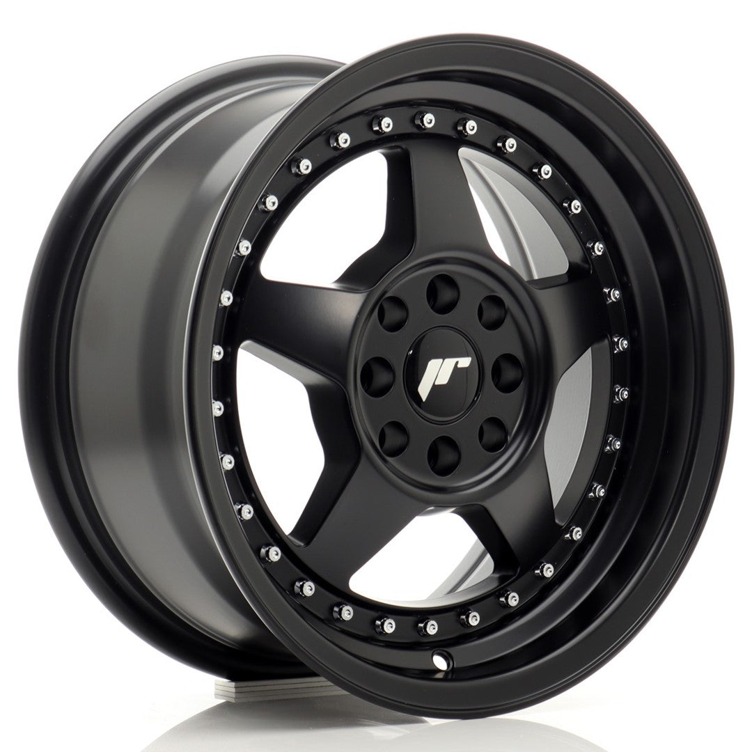 JR Wheels JR6 15x7 ET25 4x108 Matt Black
