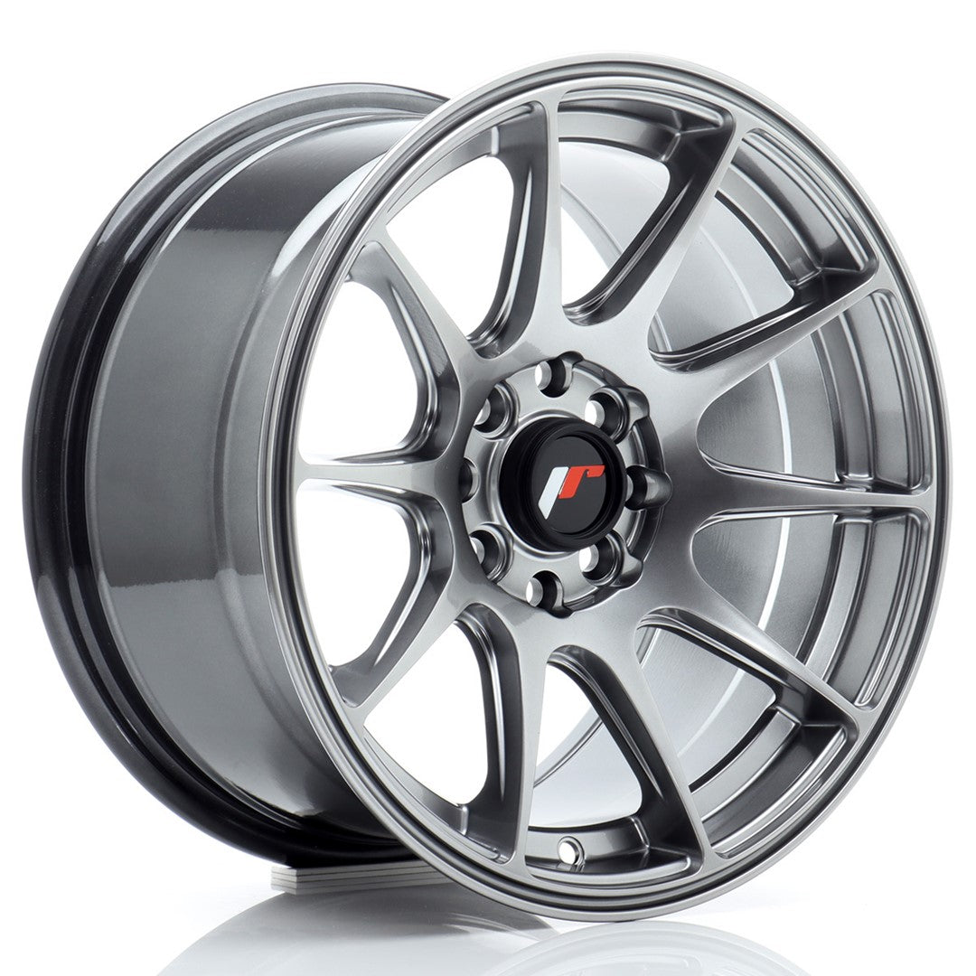 JR Wheels JR11 15x8 ET25 4x100 Hyper Black
