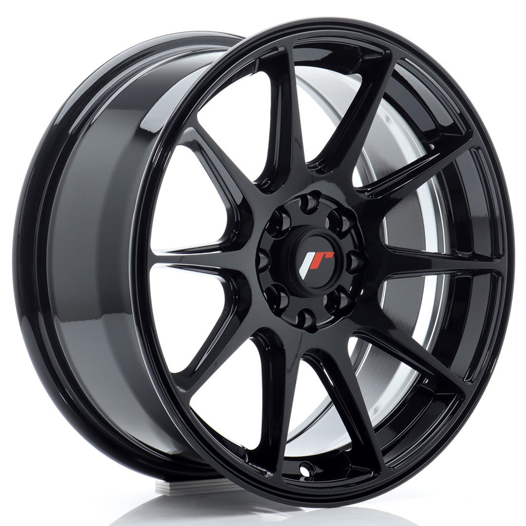 JR Wheels JR11 16x7 ET30 4x100 Gloss Black