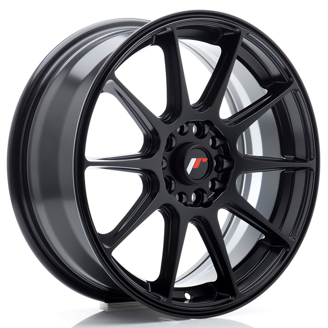 JR Wheels JR11 17x7 ET35 4x108 Matt Black