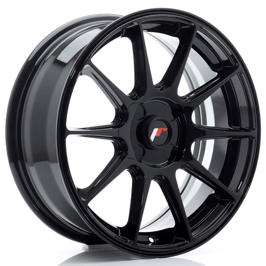 JR Wheels JR11 17x7 ET20-38 4x98 Gloss Black
