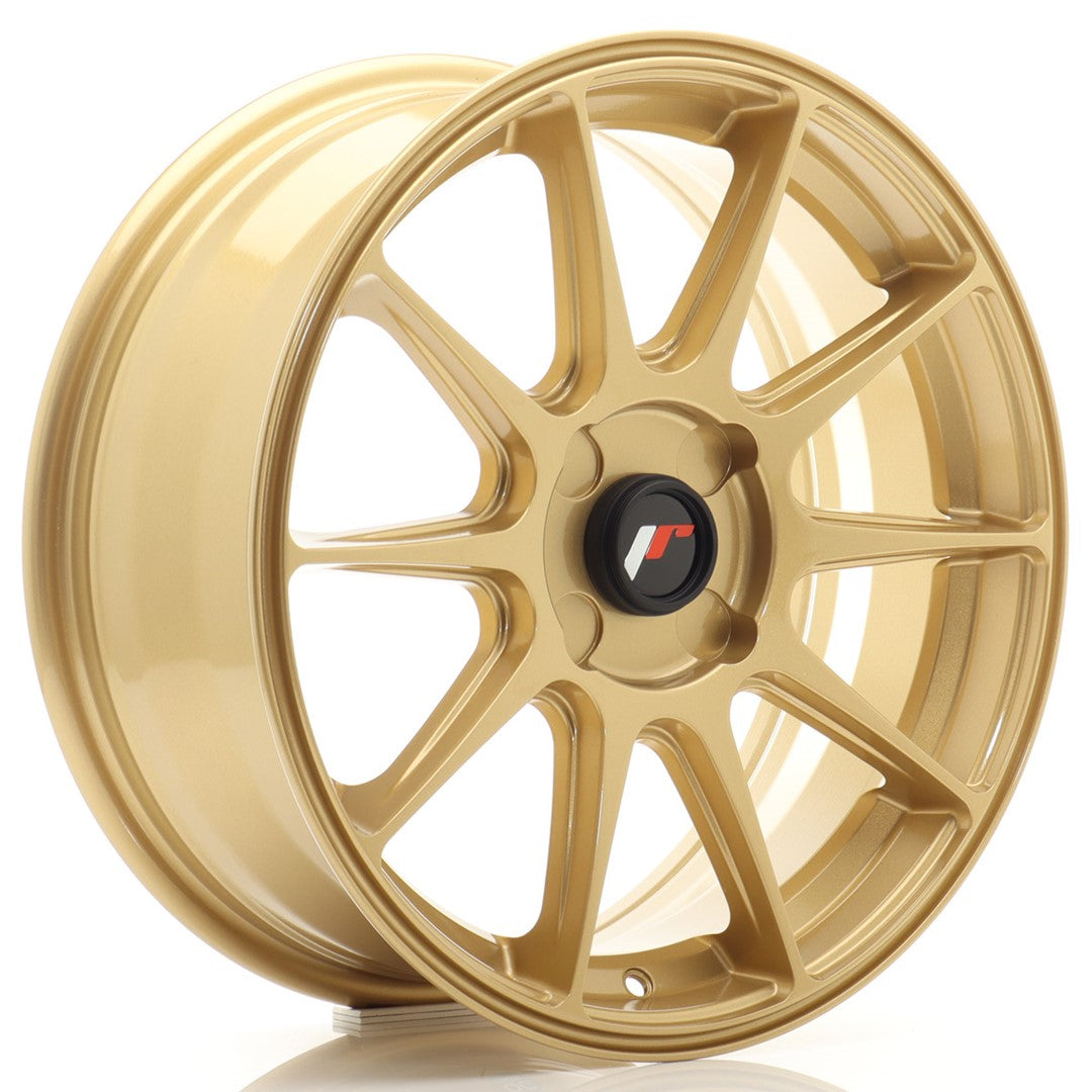 JR Wheels JR11 17x7 ET20-38 4x114.3 Gold