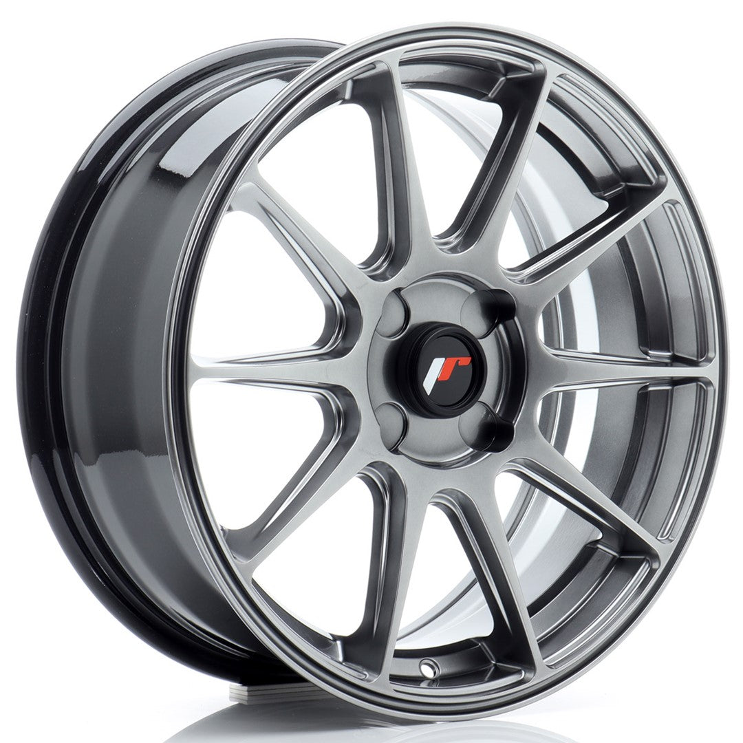 JR Wheels JR11 17x7 ET20-38 4x98 Hyper Black