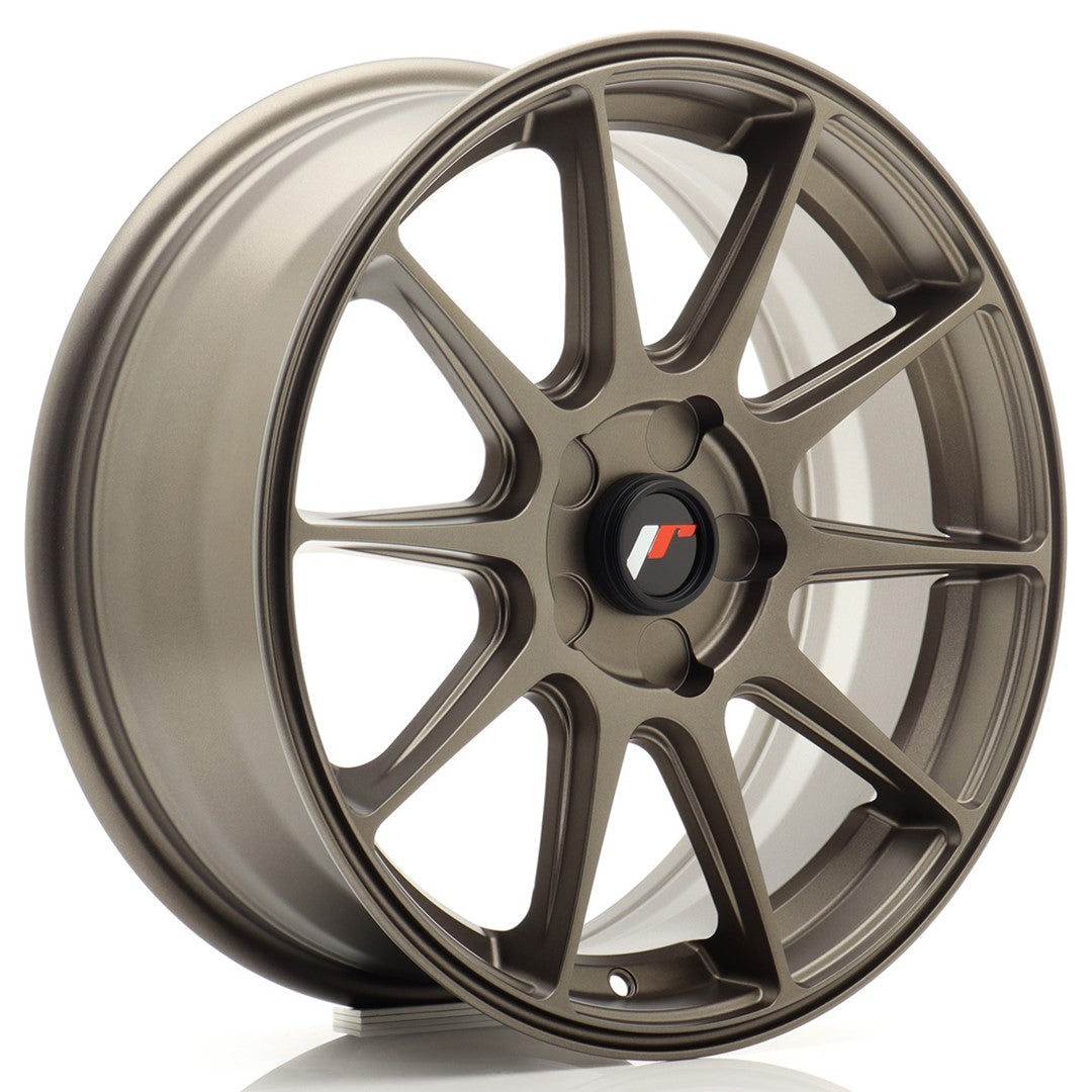 JR Wheels JR11 17x7 ET20-38 5x100 Matt Bronze
