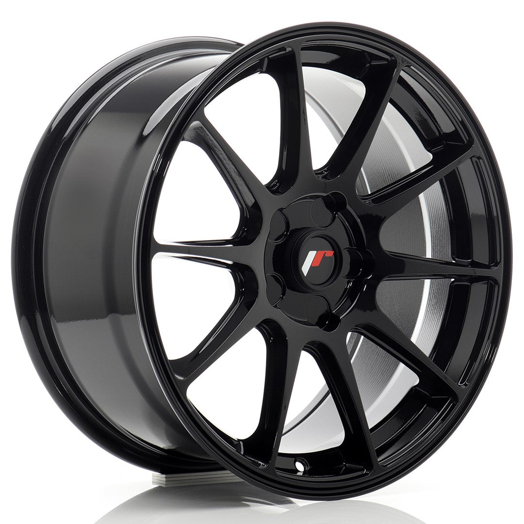 JR Wheels JR11 17x8 ET20-35 5x114.3 Gloss Black