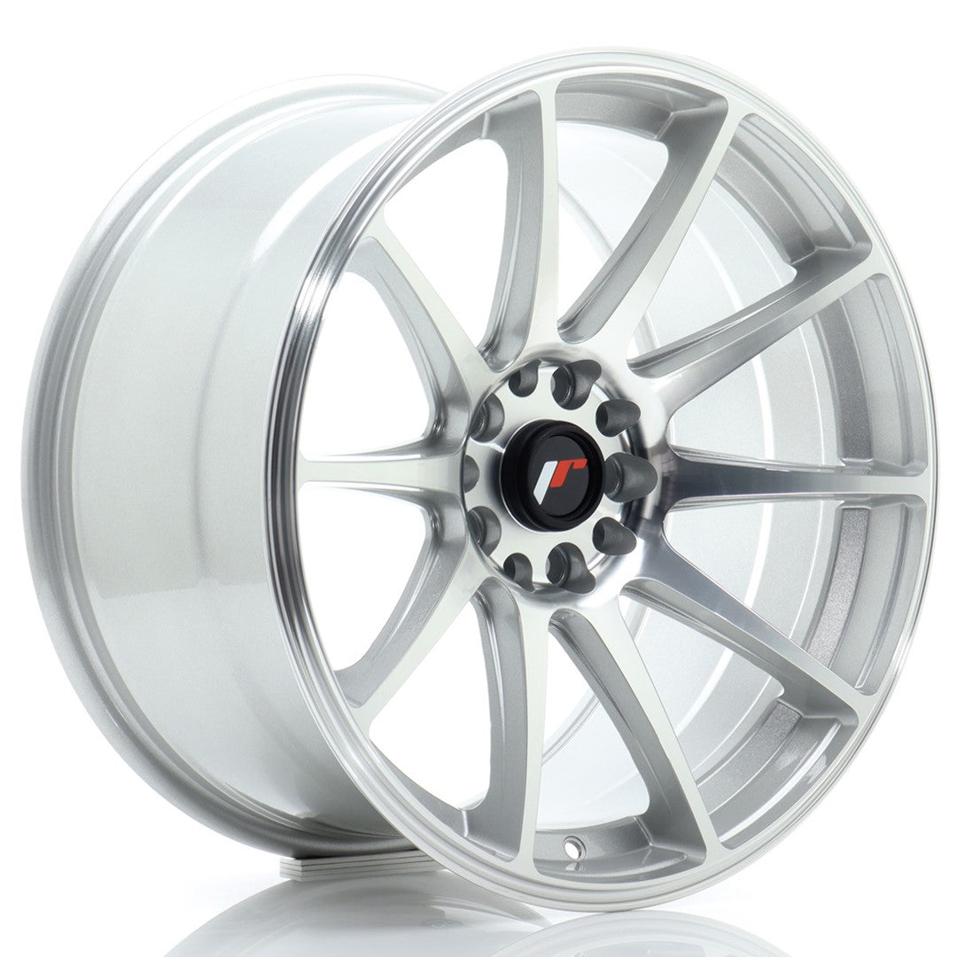 JR Wheels JR11 18x9,5 ET22 5x114.3 Silver Machined Face