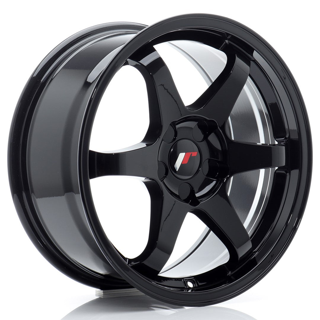 JR Wheels JR3 17x8 ET20-35 5x110 Gloss Black