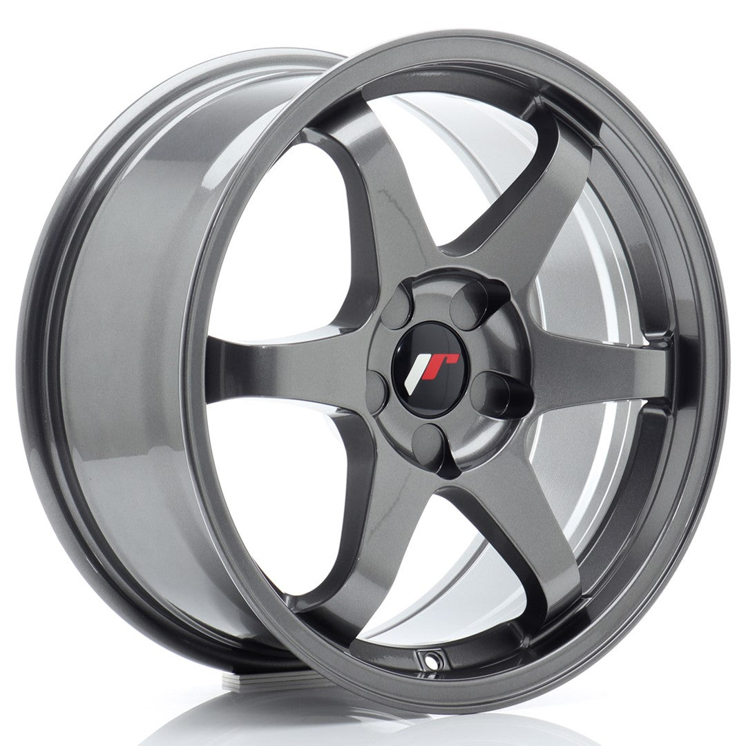 JR Wheels JR3 17x8 ET20-35 5x112 Gun Metal
