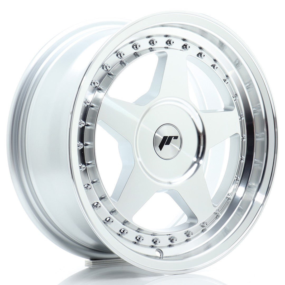 JR Wheels JR6 16x7 ET20-35 4x114.3 Silver Machined Face