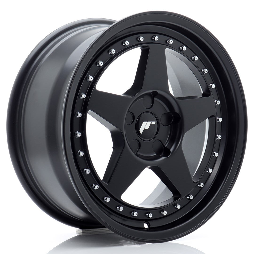JR Wheels JR6 17x8 ET20-35 5x118 Matt Black
