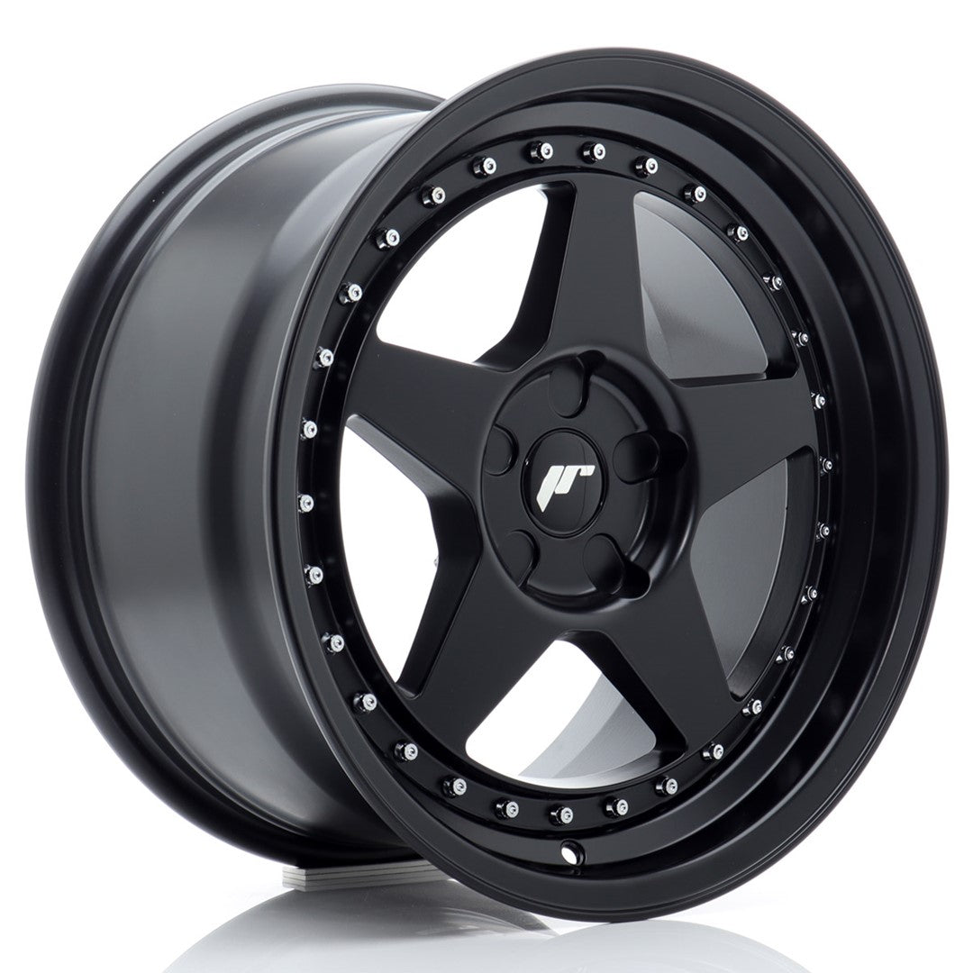 JR Wheels JR6 17x9 ET20-35 5x112 Matt Black