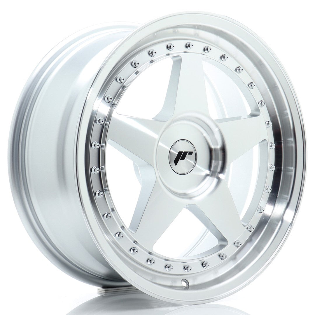 JR Wheels JR6 18x8,5 ET20-40 5x110 Silver Machined Face
