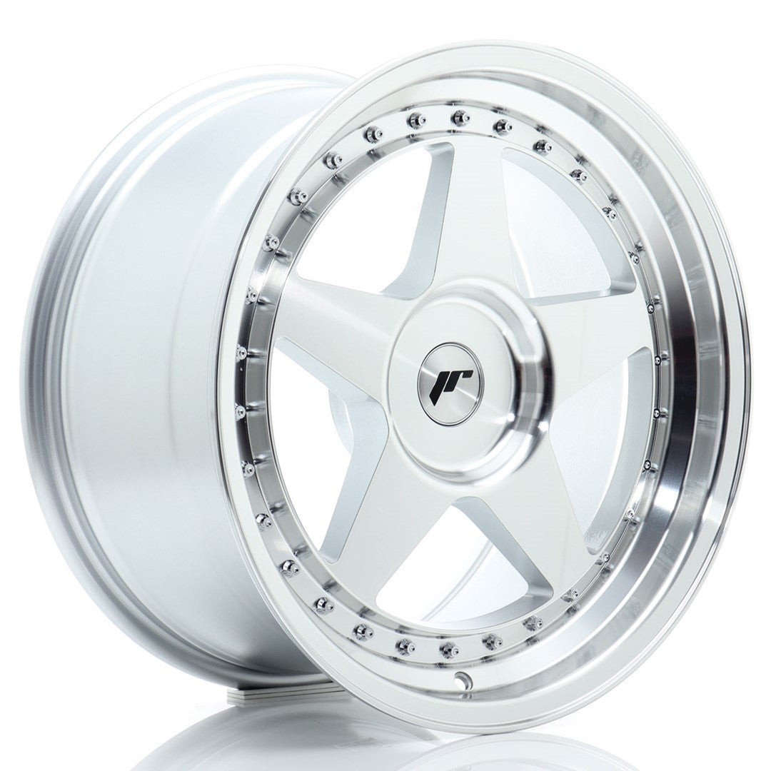 JR Wheels JR6 18x9,5 ET20-40 5x110 Silver Machined Face