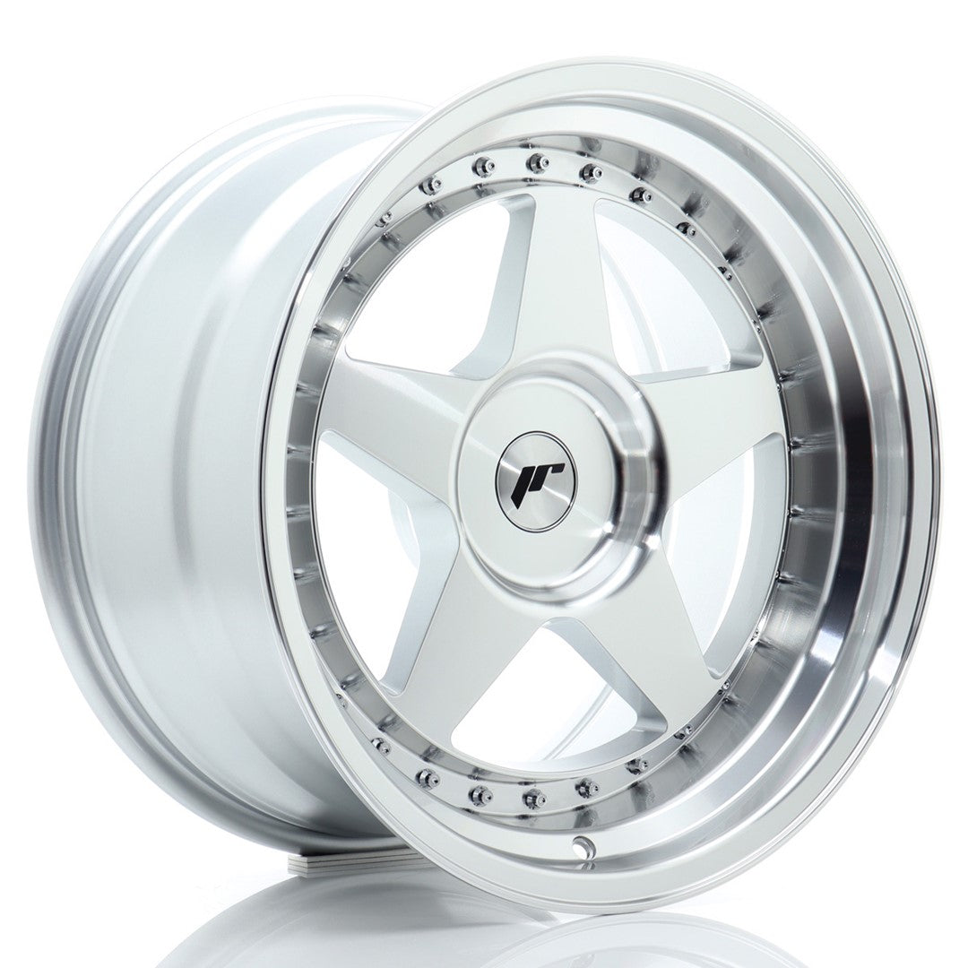 JR Wheels JR6 18x10,5 ET0-25 4x100 Silver Machined Face