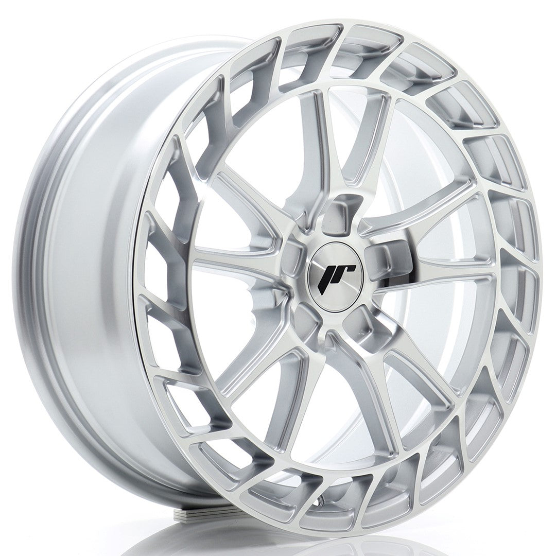 JR Wheels JR45 18x8 ET25-45 5x114.3 Silver Machined Face