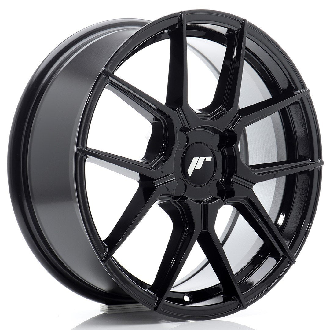 JR Wheels JR30 17x7 ET20-40 5x100 Gloss Black