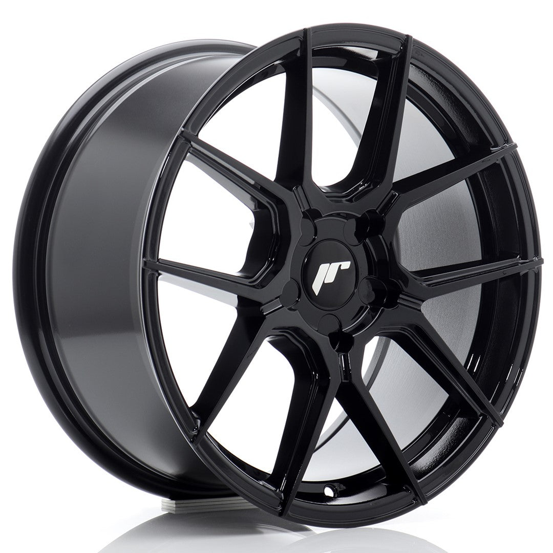 JR Wheels JR30 17x8 ET20-40 5x100 Gloss Black
