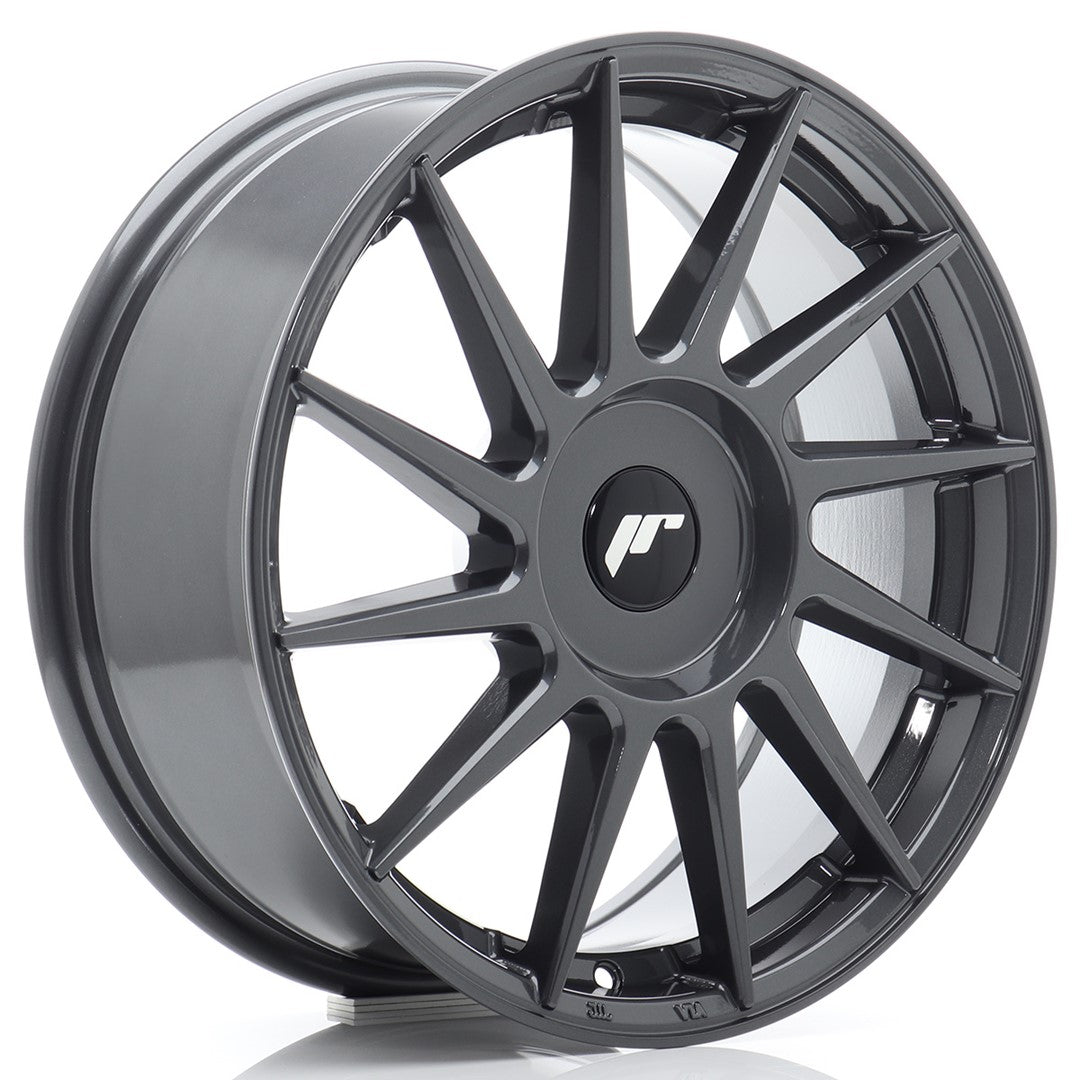 JR Wheels JR22 17x7 ET20-40 4x108 Hyper Gray