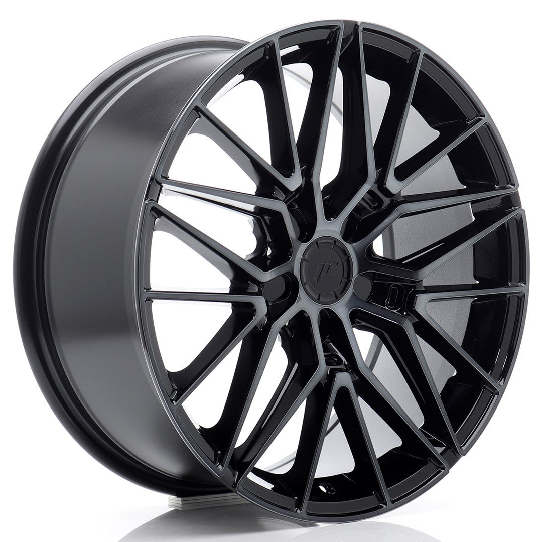 JR Wheels JR38 18x8 ET20-45 5x105 Black Machined w/ Tinted Face