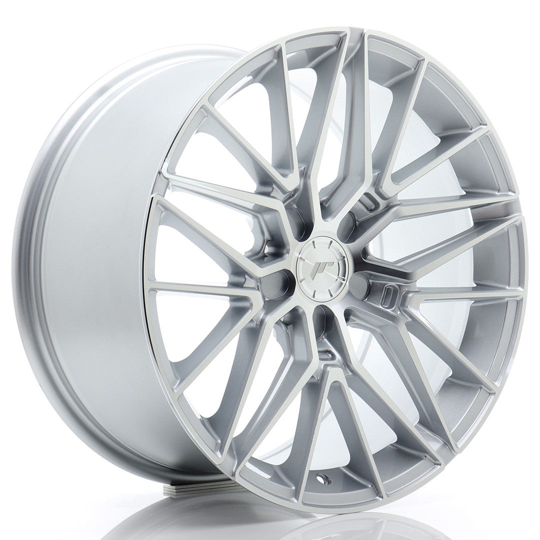 JR Wheels JR38 18x9 ET20-45 5x100 Silver Machined Face